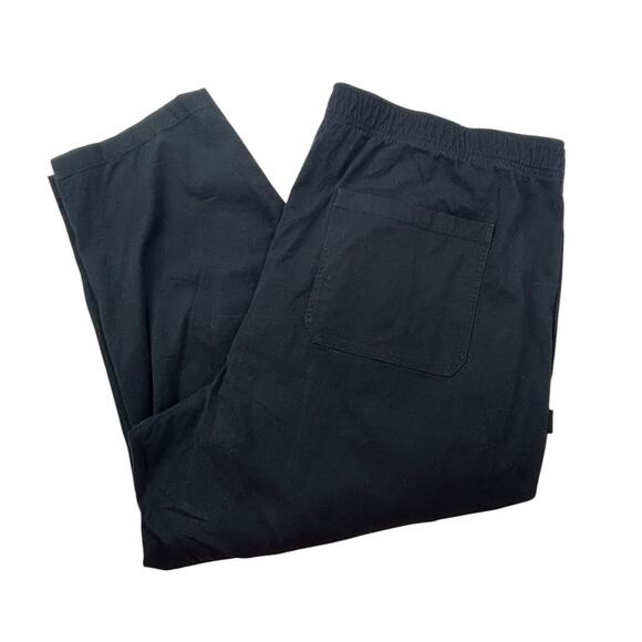 Old Navy Women's 3X Straight Comfort Waistband High Rise Black Pull-On Pants - Picture 15 of 16